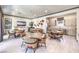 Bright community lounge with lots of seating, TV, and snack kitchen at 2555 Hampton Rd # 4204, Henderson, NV 89052