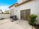 Cozy patio area with direct access to the house, perfect for outdoor living at 353 Seine Way # 0, Henderson, NV 89014