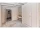 Unfinished basement space with a small sink at 4213 Hayes Pl, Las Vegas, NV 89107