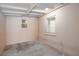 Unfinished basement area with a small window at 4213 Hayes Pl, Las Vegas, NV 89107