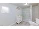 Bathroom with vanity, tiled shower and tub, and a modern toilet at 4213 Hayes Pl, Las Vegas, NV 89107