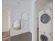 In-unit laundry space with stackable washer and dryer at 4471 Dean Martin Dr # 1202, Las Vegas, NV 89103