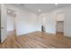 Large bedroom featuring wood floors, an ensuite bathroom, and ample natural light at 477 Highview Ridge Ave, Las Vegas, NV 89138