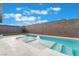 Relaxing pool and spa with fountain feature offers a serene backyard escape at 477 Highview Ridge Ave, Las Vegas, NV 89138
