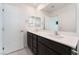 Elegant bathroom featuring a double vanity and ample counter space at 4915 Chidlaw Ave # 2, Las Vegas, NV 89115