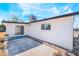 Backyard features a covered patio and ample space, awaiting your landscaping ideas at 4980 Becky Pl, Las Vegas, NV 89120