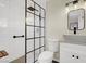 Stylish bathroom features a tiled shower, updated vanity, and modern fixtures at 6130 Tara Ave, Las Vegas, NV 89146