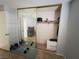 Walk-in closet features mirrored doors and plenty of storage space at 6750 Del Rey Ave # 133, Las Vegas, NV 89146