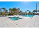 Outdoor pool and spa area with a nearby high-rise condominium at 8255 S Las Vegas Blvd # 1907, Las Vegas, NV 89123