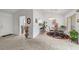 Inviting entryway with tile flooring leading to the dining area at 8657 Prairie Hill Dr, Las Vegas, NV 89134