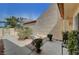 Landscaped front yard featuring desert plants, stone accents and a walkway leading to the home's entrance at 8657 Prairie Hill Dr, Las Vegas, NV 89134