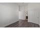 Spacious bedroom with hardwood floors and double closet doors at 11484 Roncat Ct, Las Vegas, NV 89141