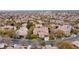 Aerial view of a luxury home in a landscaped neighborhood at 1212 Muscato Ct, Las Vegas, NV 89144