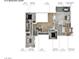 Upstairs floorplan featuring bedrooms, bathrooms, and balcony at 1212 Muscato Ct, Las Vegas, NV 89144