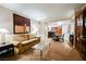 Cozy living room featuring comfortable seating, stylish decor, and an open layout, perfect for relaxation and entertaining guests at 135 Harmon Ave # 3220, Las Vegas, NV 89109