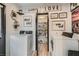 Well-decorated laundry room with modern appliances and ample storage in pantry at 1701 Linden Ave, Las Vegas, NV 89101