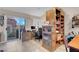 Bright office space with access to the outdoor patio and built-in shelving at 2508 Palmridge Dr, Las Vegas, NV 89134