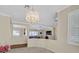 Cozy sitting area with a decorative chandelier at 3042 Lake Barkley Rd, Henderson, NV 89052
