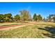 A scenic park with walking path, mature trees, playground, and grassy areas at 3119 Desmond Ave, Las Vegas, NV 89121