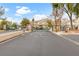 Community entrance gate offering added security and privacy for residents at 5710 E Tropicana Ave # 1166, Las Vegas, NV 89122