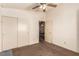 Bedroom features neutral brown carpet and a double door closet at 6320 Peppermill Dr, Las Vegas, NV 89146