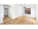 Clean, bright bedroom features new floors, white walls, and lots of sunlight at 7832 Desert Candle Way, Las Vegas, NV 89128