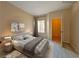 Staged bedroom with natural light, neutral tones, and sleek decor at 9000 Las Vegas Blvd # 1097, Las Vegas, NV 89123