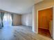 Bright bedroom with sliding door to balcony and view into the walk-in closet at 9000 Las Vegas Blvd # 1097, Las Vegas, NV 89123