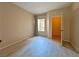 Neutral bedroom with window, closet, and ensuite bathroom at 9000 Las Vegas Blvd # 1097, Las Vegas, NV 89123