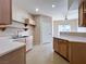 Kitchen with neutral cabinets, tile floor, and white countertops at 9000 Las Vegas Blvd # 1097, Las Vegas, NV 89123