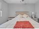 Relaxing bedroom setting featuring a plush bed and soft, neutral color scheme at 10035 Oak Creek Canyon Ave, Las Vegas, NV 89147