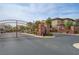 Wrought-iron gate that shows the entryway to the Providence community at 10722 Red Badge Ave, Las Vegas, NV 89166
