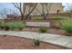 Community signage with well-manicured landscaping near the entryway to Verada View at Providence at 10722 Red Badge Ave, Las Vegas, NV 89166