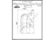 City of North Las Vegas site plan for permits showing the house's dimensions and positioning at 1105 Boylston Ave, North Las Vegas, NV 89030