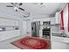 Well-equipped kitchen featuring stainless steel appliances and ample counter space at 2419 Country Orchard St, North Las Vegas, NV 89030
