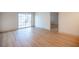 Living room featuring access to the outdoor patio via sliding glass doors at 3823 S Maryland Pkwy # L6, Las Vegas, NV 89119