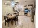 Eat in kitchen features stainless steel appliances, and a cozy dining area for casual meals at 533 Calypso Dr, Henderson, NV 89002