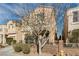 Two-story home featuring a well-manicured front yard in a suburban neighborhood at 6382 Lonesome Lake St, Las Vegas, NV 89148