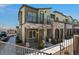 Beautiful multi-level home with stone accents and spacious balcony at 6447 Wide Sky St, Las Vegas, NV 89166