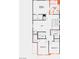 Floorplan showing primary bedroom with walk-in closet, primary bath, loft and bedrooms 2 and 3 on the second floor at 6616 Tumoulin St, Las Vegas, NV 89148