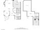 Detailed floor plan with dimensions of a two-story home's rooms, including kitchen, bedrooms, and living spaces at 6923 Emerald Springs Ln, Las Vegas, NV 89113