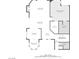 Detailed floor plan showcases the layout of the living room, kitchen, bedrooms, and bathrooms at 6923 Emerald Springs Ln, Las Vegas, NV 89113