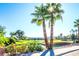 Beautiful community golf course with scenic trees and landscaping, with a pond view at 6923 Emerald Springs Ln, Las Vegas, NV 89113