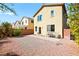 The home has a fully fenced backyard with brick patio, perfect for privacy and outdoor enjoyment at 7529 Earnshaw Avenue Ct, Las Vegas, NV 89179