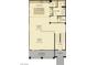 Floor plan of the second floor featuring a kitchen, dining room, and living room at 7579 Harwich Bay Ave, Las Vegas, NV 89179