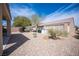 Spacious backyard with desert landscaping at 7726 Coast Jay St, North Las Vegas, NV 89084