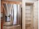 This kitchen features stainless refrigerator and a pantry at 7726 Coast Jay St, North Las Vegas, NV 89084