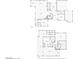 Detailed floorplan showcasing the layout of the home's first and second floors at 79 Rezzonico Dr, Henderson, NV 89011