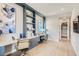 Functional home office featuring custom built-ins and desk space at 824 Weston Ridge St, Henderson, NV 89011