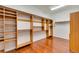 This closet offers extensive shelving and hanging space, perfect for organization and storage at 8743 Mount Mira Loma Ave, Las Vegas, NV 89178